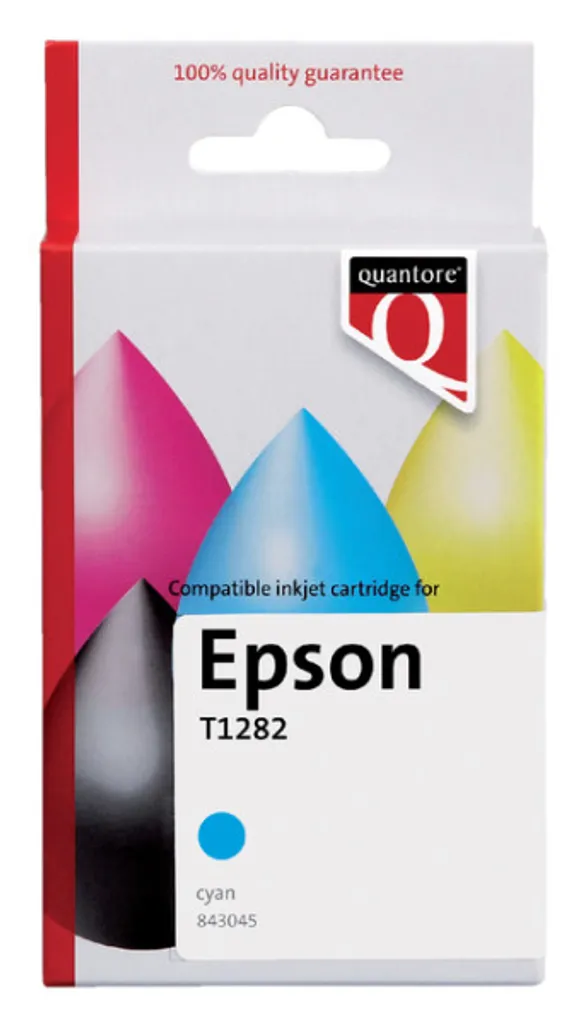 Inkcartridge Quantore Epson T128240 Blau